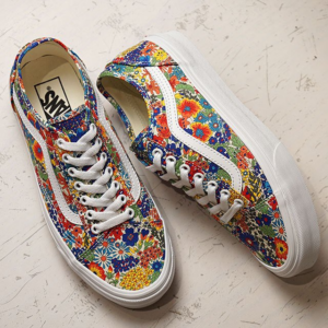 Alternative view of Giày Vans Old Skool Tapered Liberty Floral 'Yellow' VN0A54F44TW