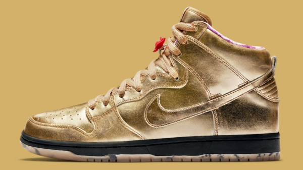 Giày Nike Humidity x Dunk High SB 'Trumpet' AV4168-776 - Hình ảnh 5