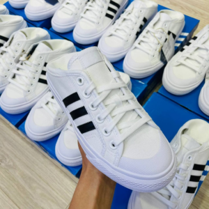 Alternative view of Giày Adidas Collapsible Nizza Low 'White Black' H67375