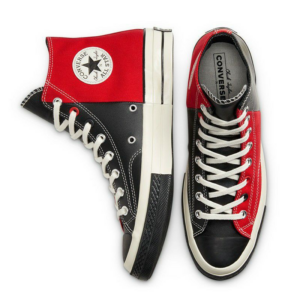 Giay Converse Chuck 70 High Top Rivals University 'Red Black' 168624C