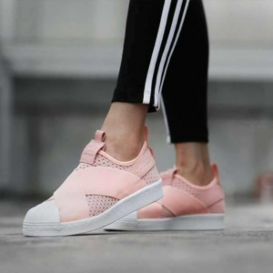 Giay Adidas Wmns Superstar Slip On 'Haze Coral' BB2122