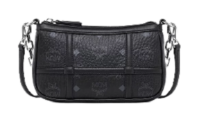 Túi MCM Mini Delmy Shoulder Bag In Visetos Black MWSBAER01BK001