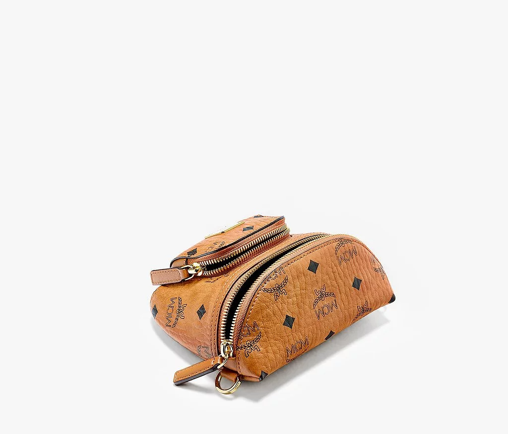 X-Mini Klassik Crossbody in Visetos Cognac