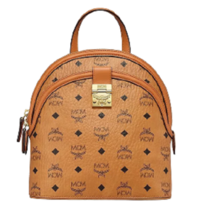 Túi MCM 25cm 9.8" Anna Backpack In Visetos Cognac MWKBSNN01CO001
