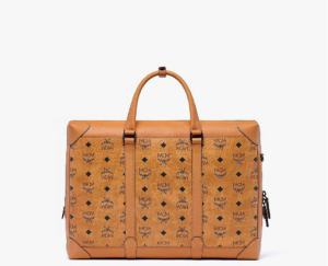 Alternative view of Túi MCM Large Soft Berlin Tote In Visetos Cognac MMTBSBF01CO001