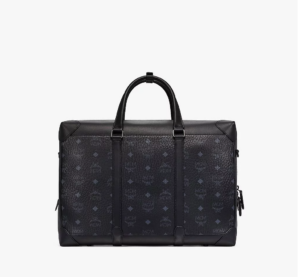 Alternative view of Túi MCM Large Soft Berlin Tote In Visetos Black MMTBSBF01BK001