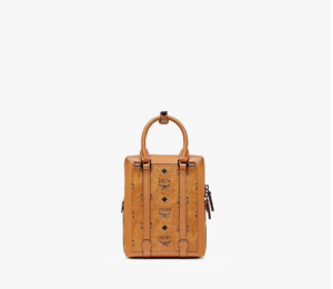 Alternative view of Túi MCM Small NS Soft Berlin Crossbody In Visetos Cognac MMRBSBF04CO001