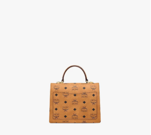 Alternative view of Túi MCM Patricia Satchel In Visetos Cognac MWEAAPA02CO001