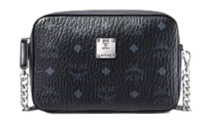 Túi MCM Camera Bag In Visetos Original Black MWRAAVI03BK001