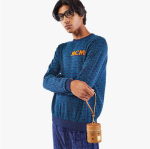 Alternative view of Túi MCM Cylinder Crossbody In Visetos Cognac MWRAACG03CO001