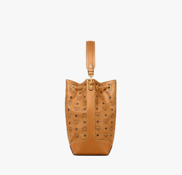 Túi MCM Soft Berlin Drawstring Bag Cognac MWDAABF01CO001 - Ảnh 4