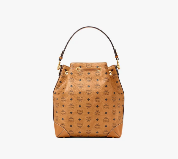 Túi MCM Soft Berlin Drawstring Bag Cognac MWDAABF01CO001 - Ảnh 2