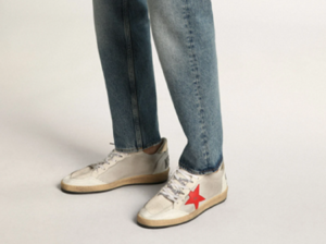 Alternative view of Giày Golden Goose Ball Star 'Beige' GMF00117-F002606-70214