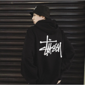 Áo Stussy Basic Stussy Hoodie 2023 'Black' Authentic-Shoes