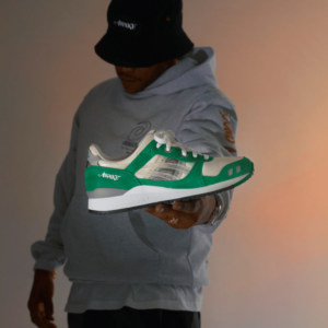 Giay Asics x Awake NY Gel-Lyte III 'Green Tambourine' 1201A568-100