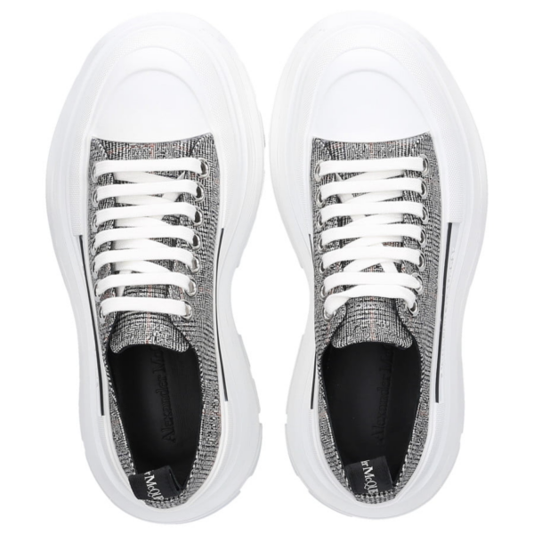 Giày Alexander McQueen Low Wool Tread Slick 650809-W4PE1-1071 - Hình ảnh 3