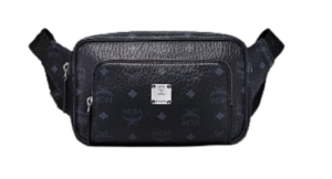 Túi MCM Small Fursten Belt Bag In Visetos Black MMZBSFI03BK001