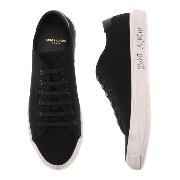 Giày Saint Laurent Malibu 'Black' 606408-GUZ20-1000 - Hình ảnh 4