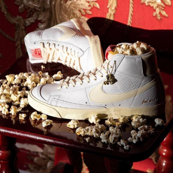 Giày Nike Blazer Mid '77 Vintage 'Popcorn' CW6421-100 - Hình ảnh 3