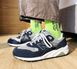 Alternative view of Giày New Balance 580 'Navy Grey' CMT580CB