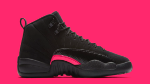 Alternative view of Giày Nike Air Jordan 12 Retro GG 'Rush Pink' 510815-006