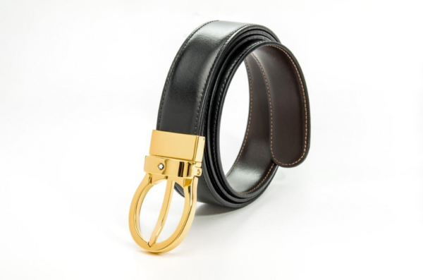 Dây Lưng Montblanc Classic Reversible Leather Belt 38579 - Hình ảnh 4