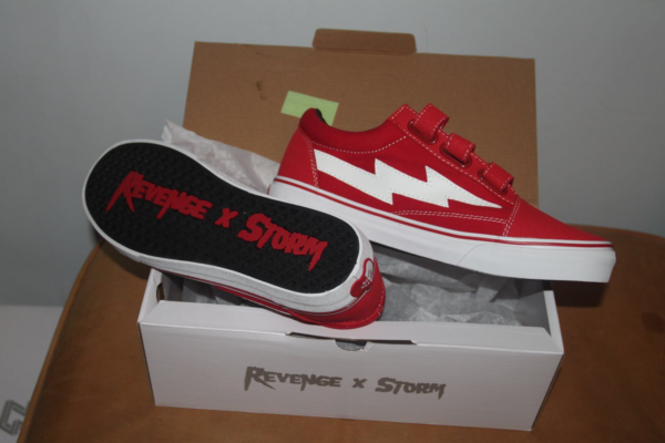 Giày Revenge X Storm Velcro Red REVS-012-RED - Hình ảnh 4