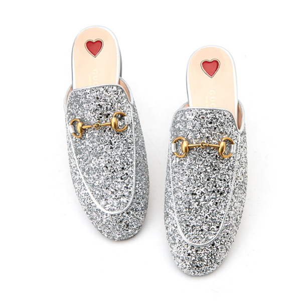 Giày Gucci Princetown Glitter Slippers 432773-KSP20-8106 - Hình ảnh 3