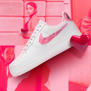 Alternative view of Giày Nike Wmns Air Force 1 '07 SE 'Love For All Sunset' CV8482-100