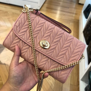 Alternative view of VÍ Coach Chain Crossbody With Quilting Pink Petal 76823