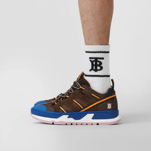 Alternative view of Giày Burberry Nylon Mesh Union 'Coffee Blue' 80156801