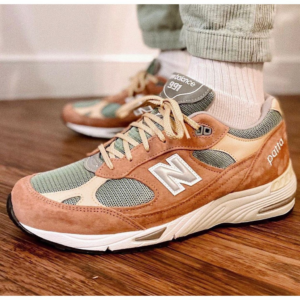 Alternative view of Giày New Balance Patta x 991 'Dusty Pink' M991PAT