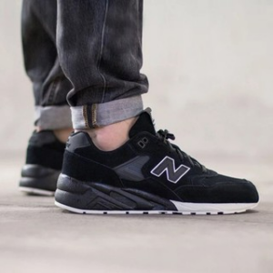 Alternative view of Giày New Balance 580 Black Denim MRT580BV