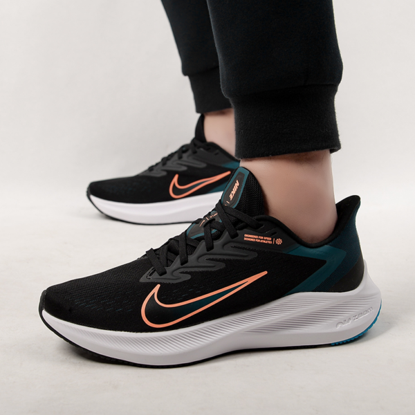 Giày Nike Air Zoom Winflo 7 'Black Atomic Orange' CJ0291-013 - Hình ảnh 3