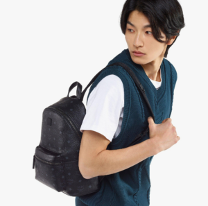 Alternative view of Túi MCM Stark Backpack in Visetos MMKCSVE02BK001
