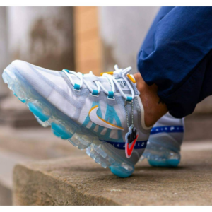 Alternative view of Giày Nike Air VaporMax 2019 SE 'Wolf Grey Blue' CI1240-102