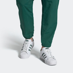 Alternative view of Giày Adidas Superstar 'White Green' FZ1968