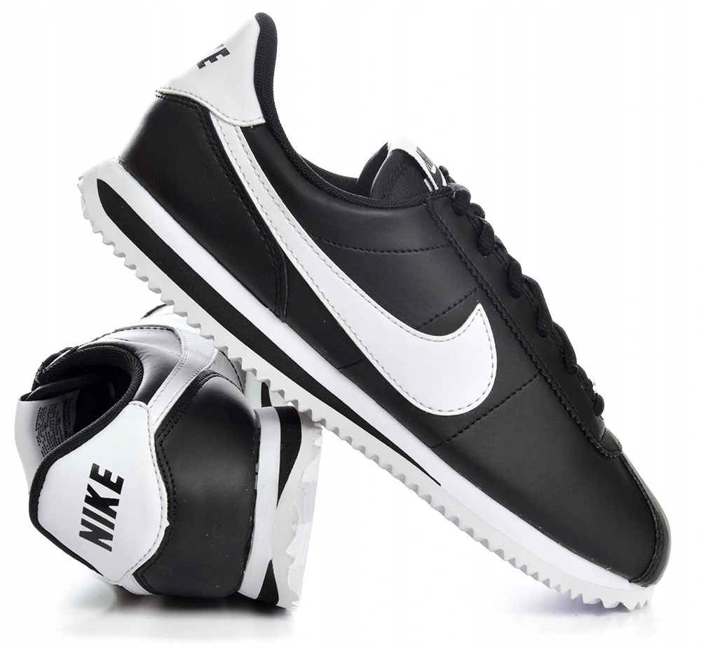 Giày Nike Cortez Basic SL GS Black 904764-001 - Authentic-Shoes