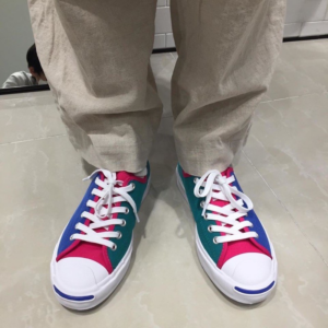 Alternative view of Giày Converse Jack Purcell Low 'Happy Camper Game Royal' 167922C