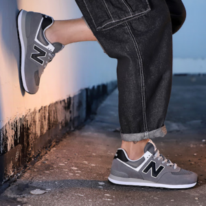 Alternative view of Giày New Balance 574 'Grey Castlerock' ML574SSE