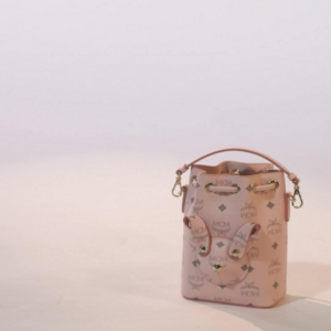 Alternative view of Túi MCM Zoo Rabbit Bucket Bag in Visetos MWDBSXL02QH001