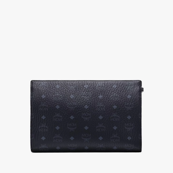 Túi MCM Standing Wristlet Zip Pouch in Visetos Original MXZBSVI14BK001 - Hình ảnh 5