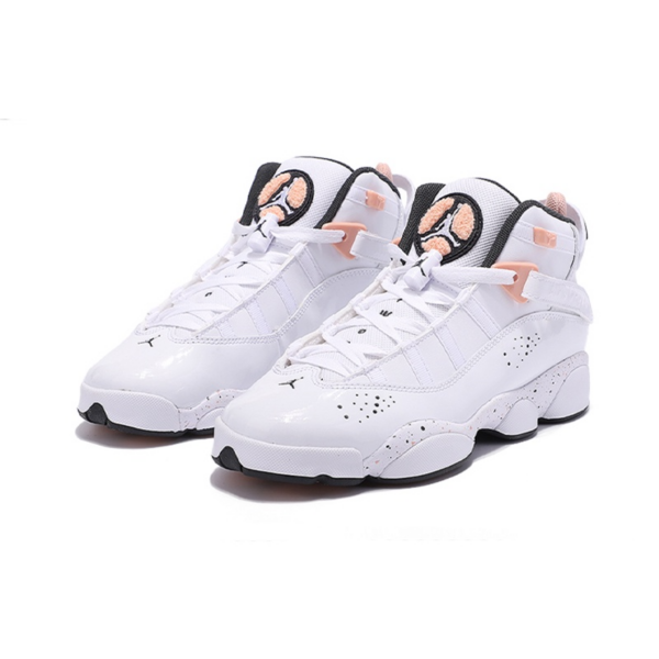 Giày Nike Air Jordan 6 Rings GS 'Arctic Orange' 323419-180 - Hình ảnh 2