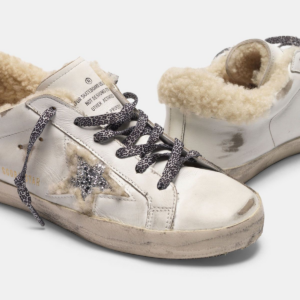 Alternative view of Giày Golden Goose Superstar 'White Lambskin' G35WS590-P90