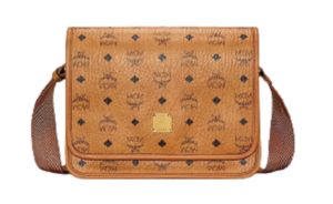 Túi MCM Small Klassik Messenger Bag In Visetos Cognac MMMAAKC03CO001