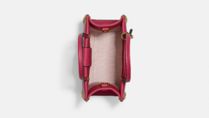 Tui Coach Mini Cashin Tote Crystal Rivets 'Hyacinth' CE729-B4BH1