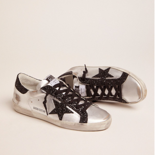 Giày Golden Goose Superstar 'Silver Glitter' GWF00101-F001003-60246 - Hình ảnh 2