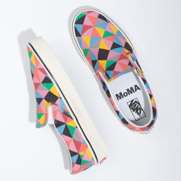 Giày Vans MOMA x Classic Slip On 'Multi Color' VN0A4U381IC - Hình ảnh 3