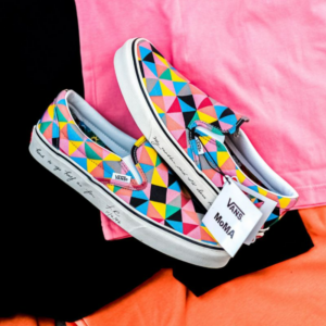 Alternative view of Giày Vans MOMA x Classic Slip On 'Multi Color' VN0A4U381IC
