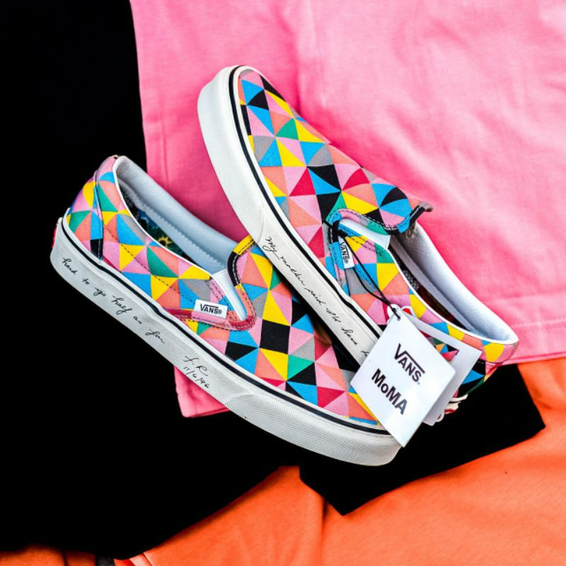 Giày Vans Moma X Classic Slip On 'Multi Color' Vn0A4U381Ic